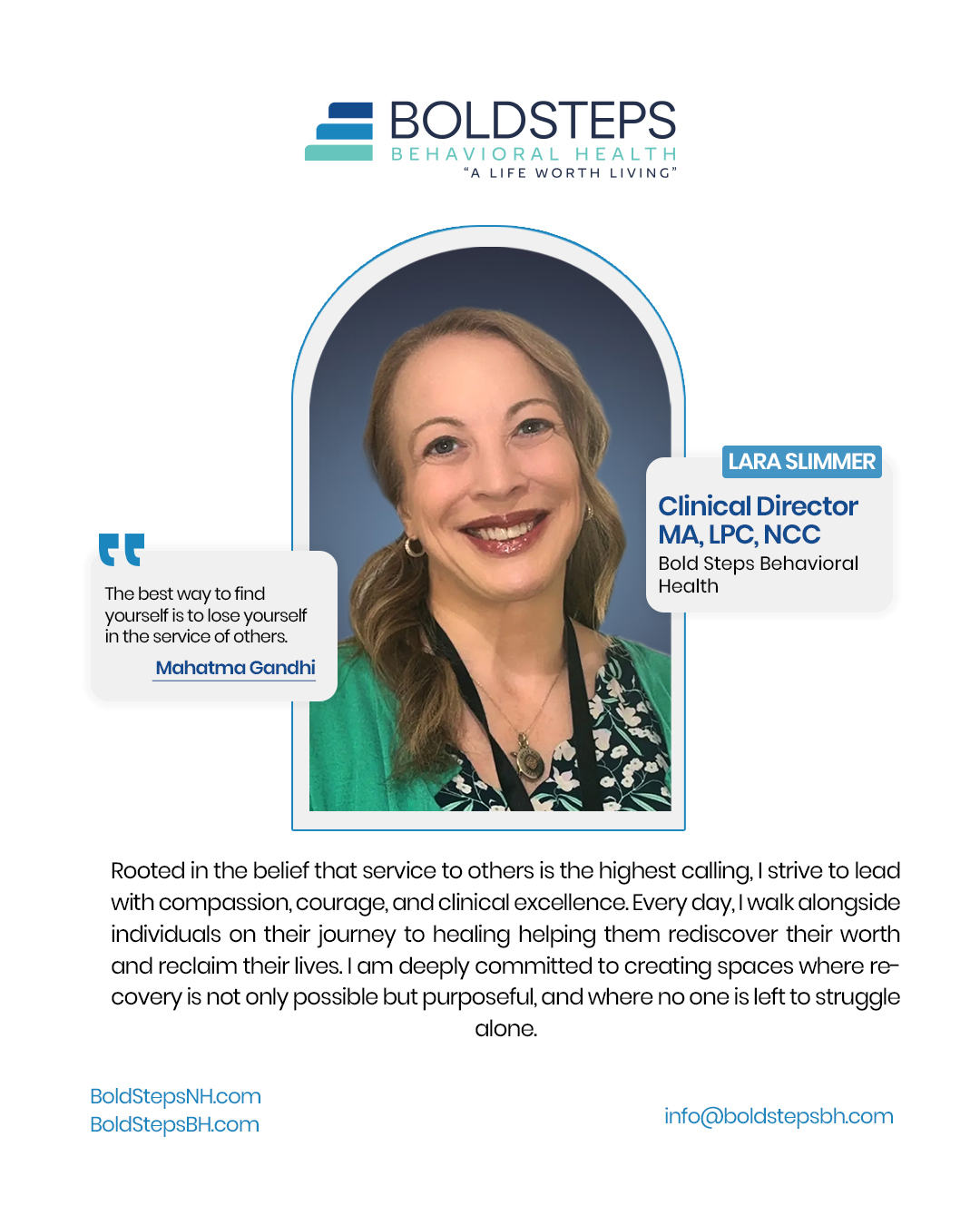 Lara Slimmer Clinical Director